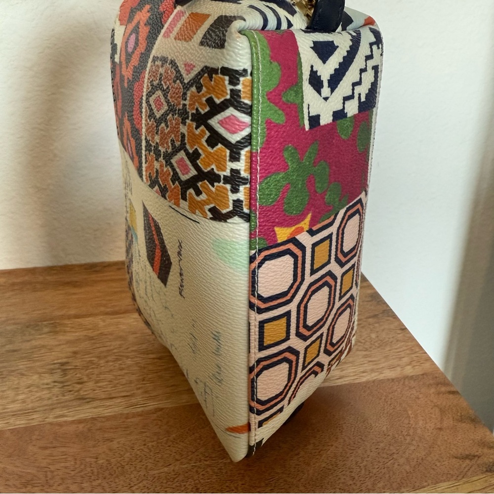 Tory Burch Patchwork Cosmetic Case - image 5